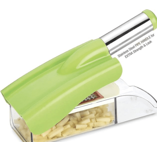 12 in 1 Vegetable Chopper | Multipurpose Manual Quick Vegetable & Fruit Chopper | Cutter/Slicer/Grater with Container | Kitchen Tool & Accessories (Pack of 1 - Image 2